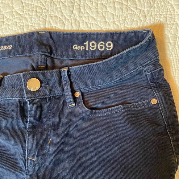 Woman’s blue corduroy pants - Picture 4 of 6